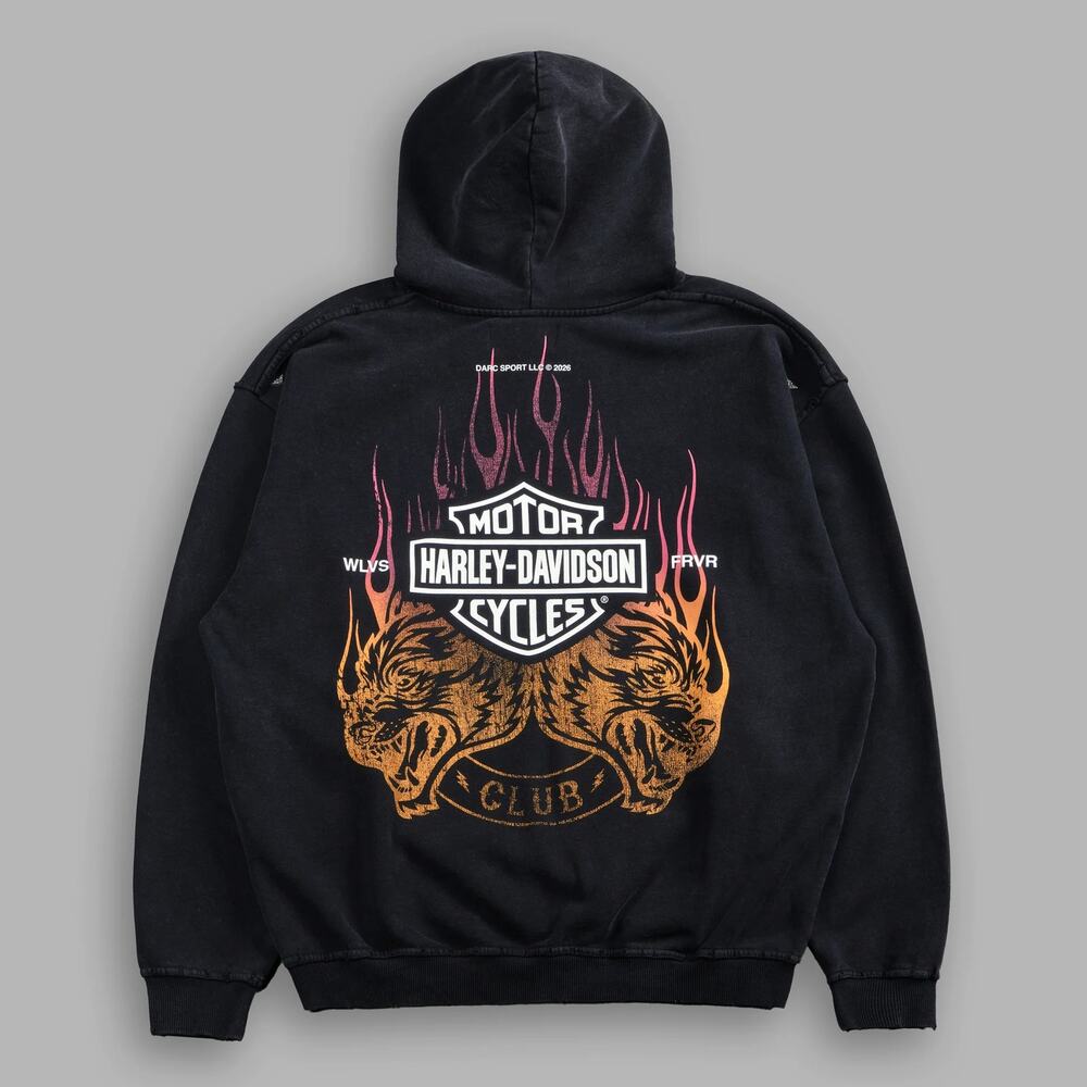 Harley-Davidson x Darc Sport Sold Out Hoodie Size XL